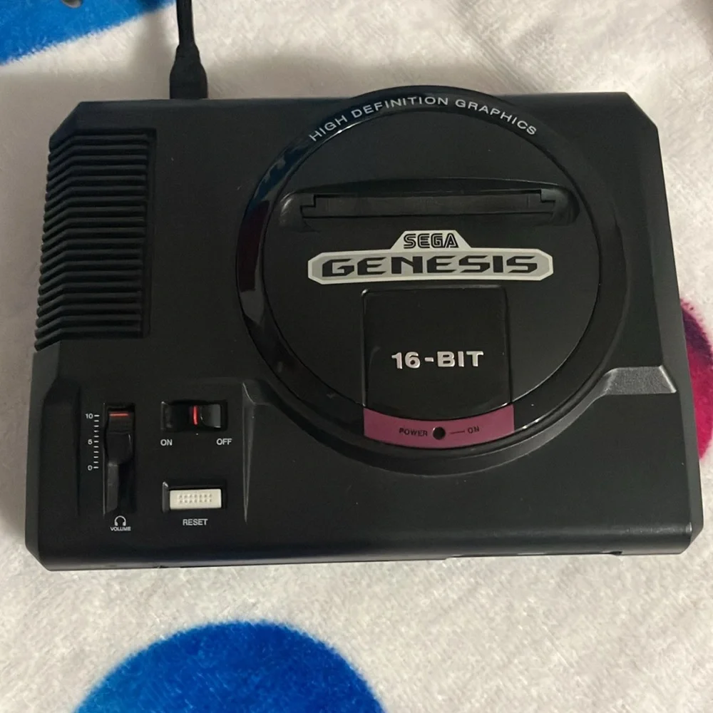 SEGA Genesis Mini Console 2 controllers with HDMI cable